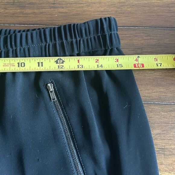 J. Crew Black Joggers Zipper Pockets Size 2 - Picture 11 of 14